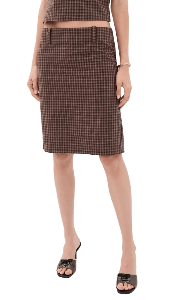 Play On Midi Skirt