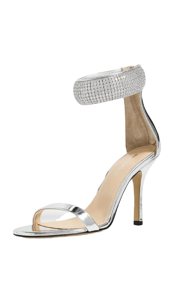 She's a Lady Zircon Gioello Leather Sandals