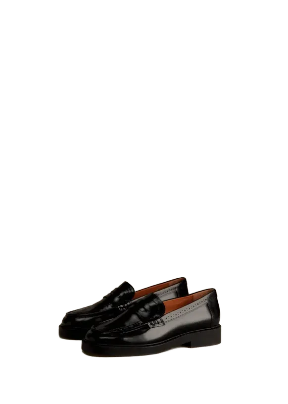 Adam Loafers - Glossy Black