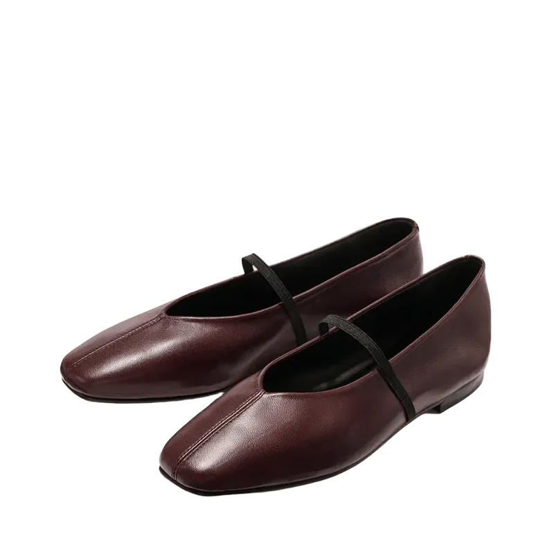The Phoebe - Burgundy Nappa