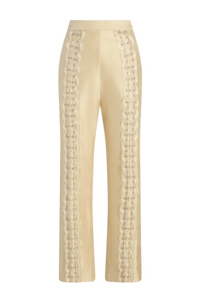 Nadja Trouser in Beaded Deco