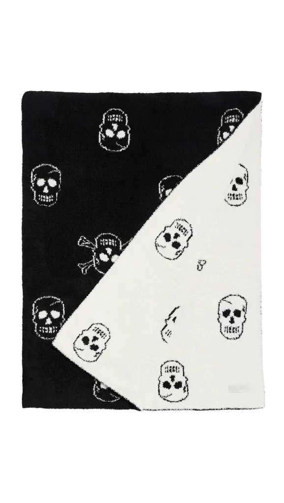 CozyChic Skull Throw Blanket