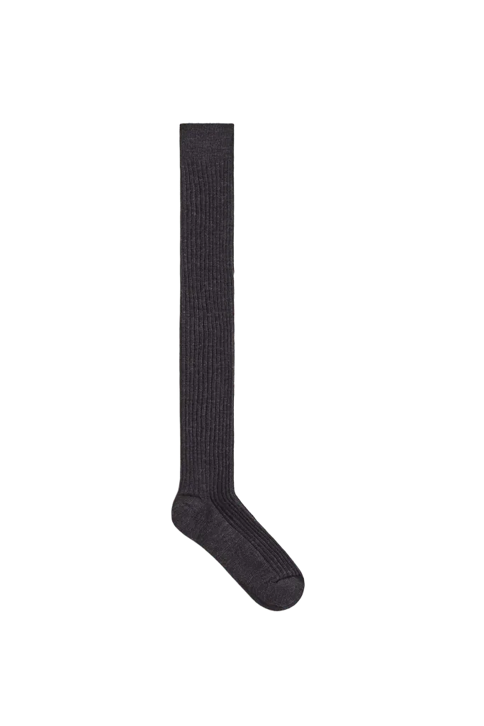 LONG WOOL BOOT SOCKS