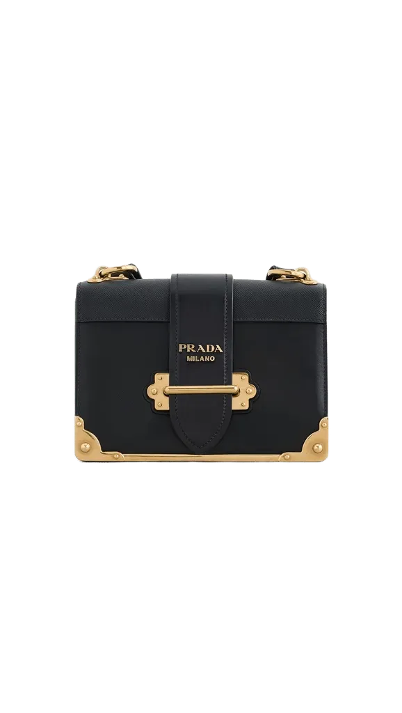 Prada Small Calfskin Cahier Bag