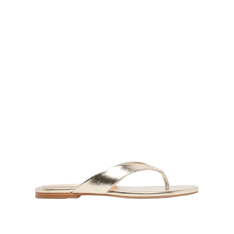 LINNET SANDALS LT GOLD LEATHER