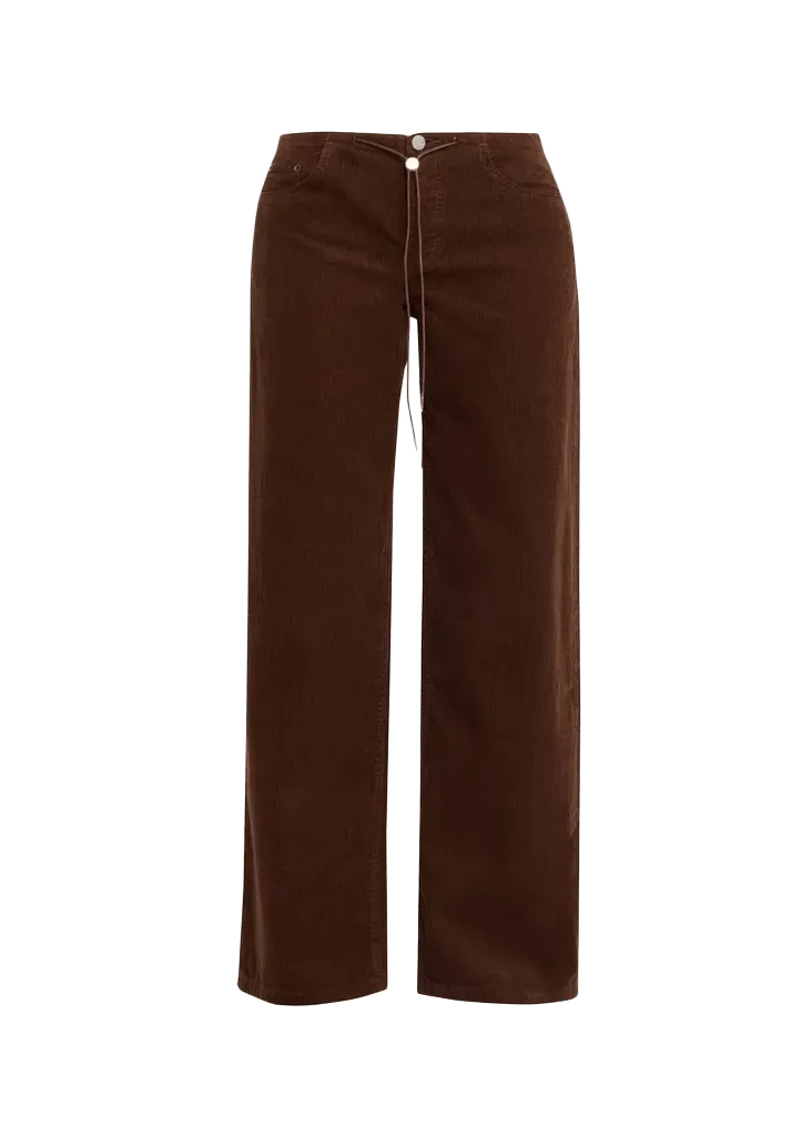 Cool Low-Rise Corduroy Jeans