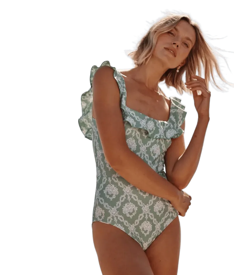 The Ruffle Starboard One-Piece