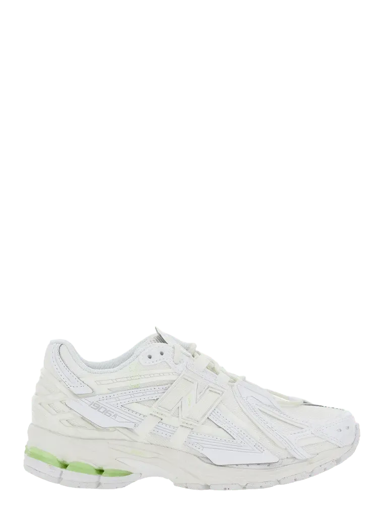 New Balance Mesh Design Sneaker — White