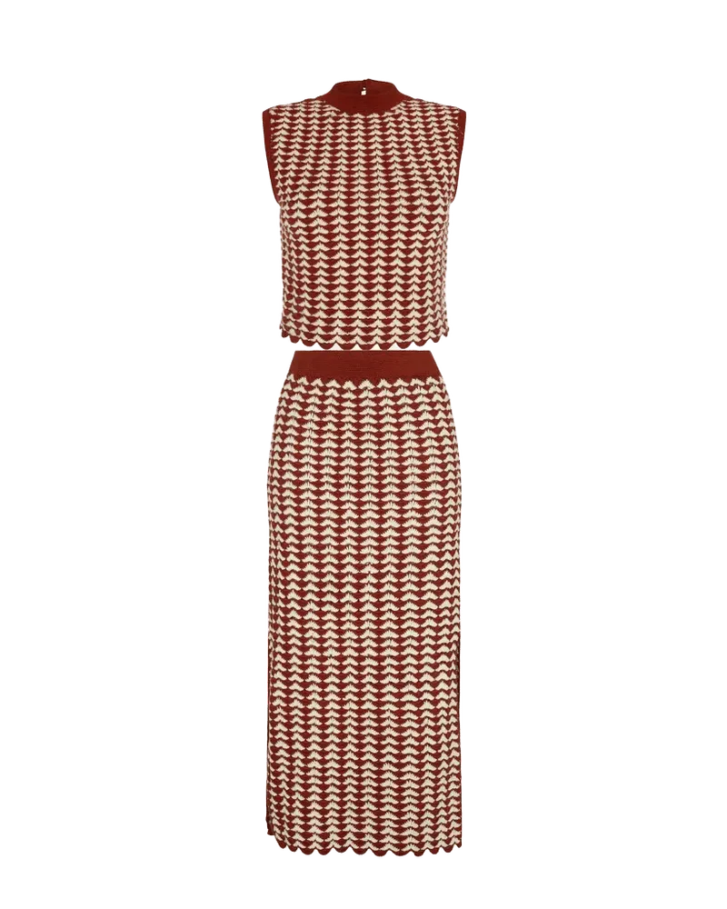 MOTUPE SET | IVORY-BROWN