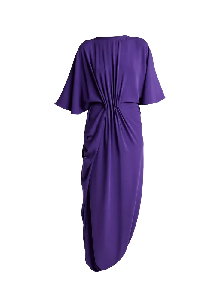 Long Draped Dress