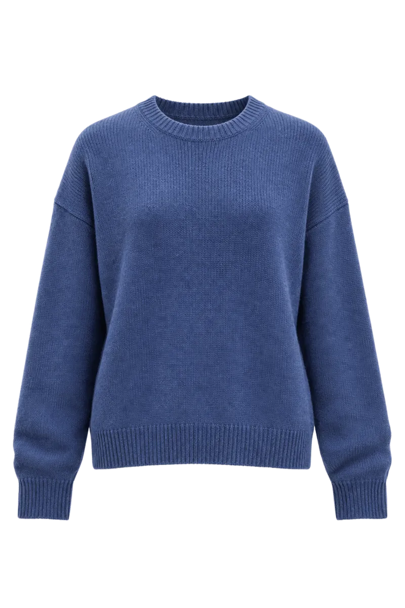 The Ivy Sweater - Washed Indigo