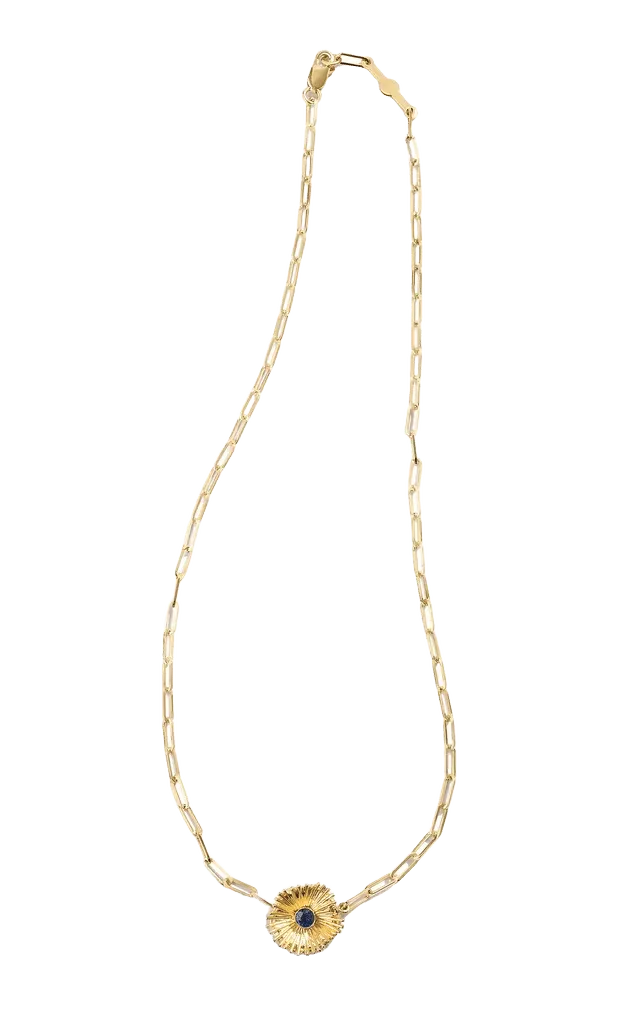 Anemone Sapphire Necklace