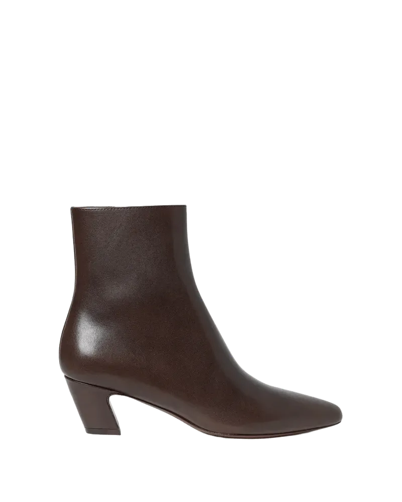 Harper Brown Leather Ankle Boot