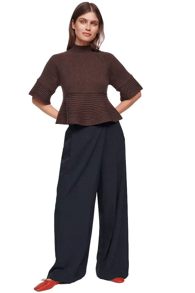 Whiteroom + Cactus Wrap Trousers