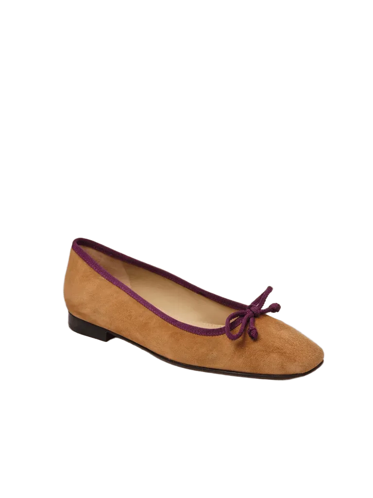 Viola Suede Ballet Flats