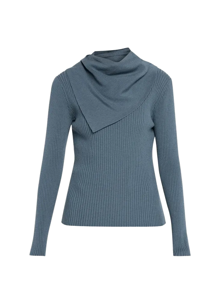 Valiant Merino Scarf Sweater