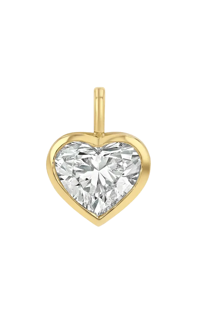Heart Real Fine Signature Bezel Drop