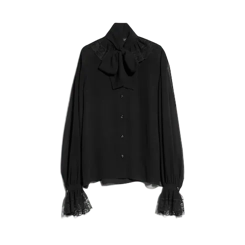 Light silk georgette shirt