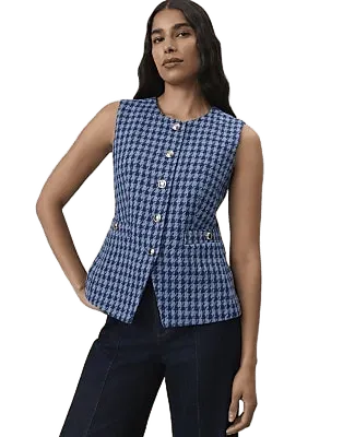 The Cutaway Vest in Tweed