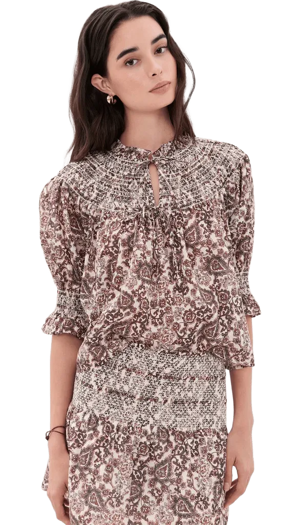 The Zinnia Nap Top