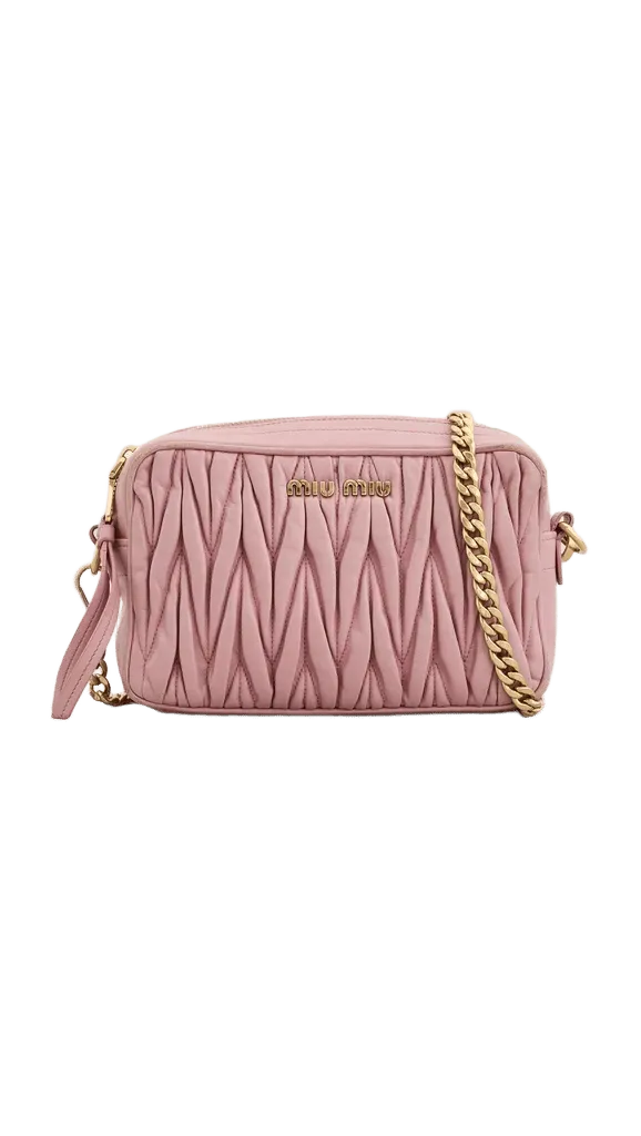 Miu Miu Chain Shoulder Bag, Calf Leather