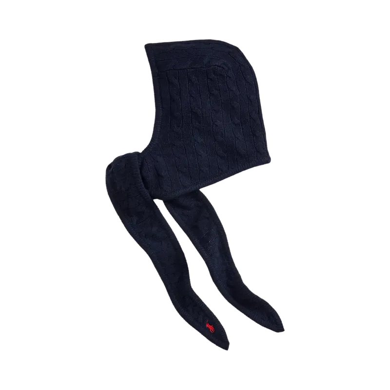 Cable-Knit Wool-Cashmere Wrap Snood