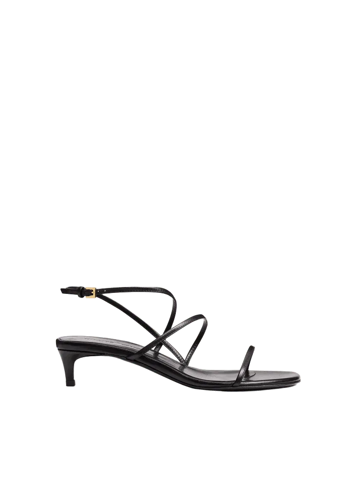 Loop Kitten Heel Sandal