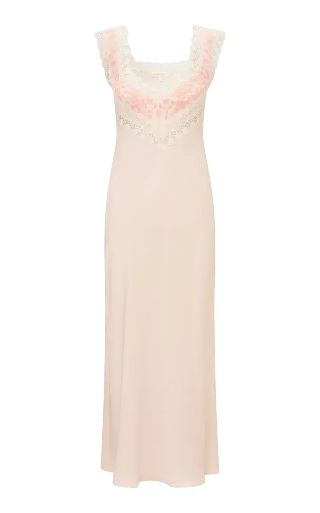 Yellie Princesa Crepe Maxi Dress