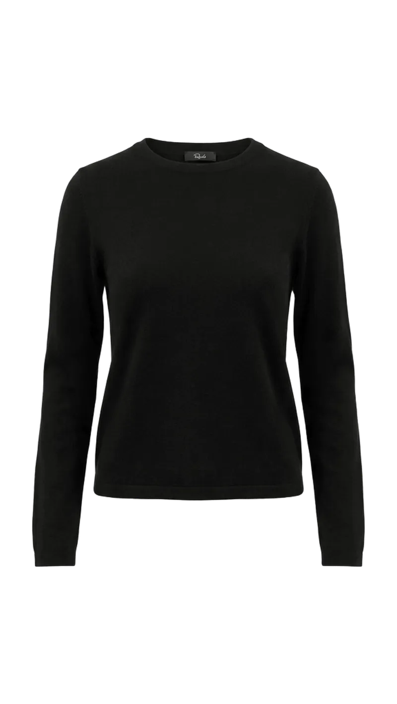 Cotton Cashmere Long Sleeve Tee