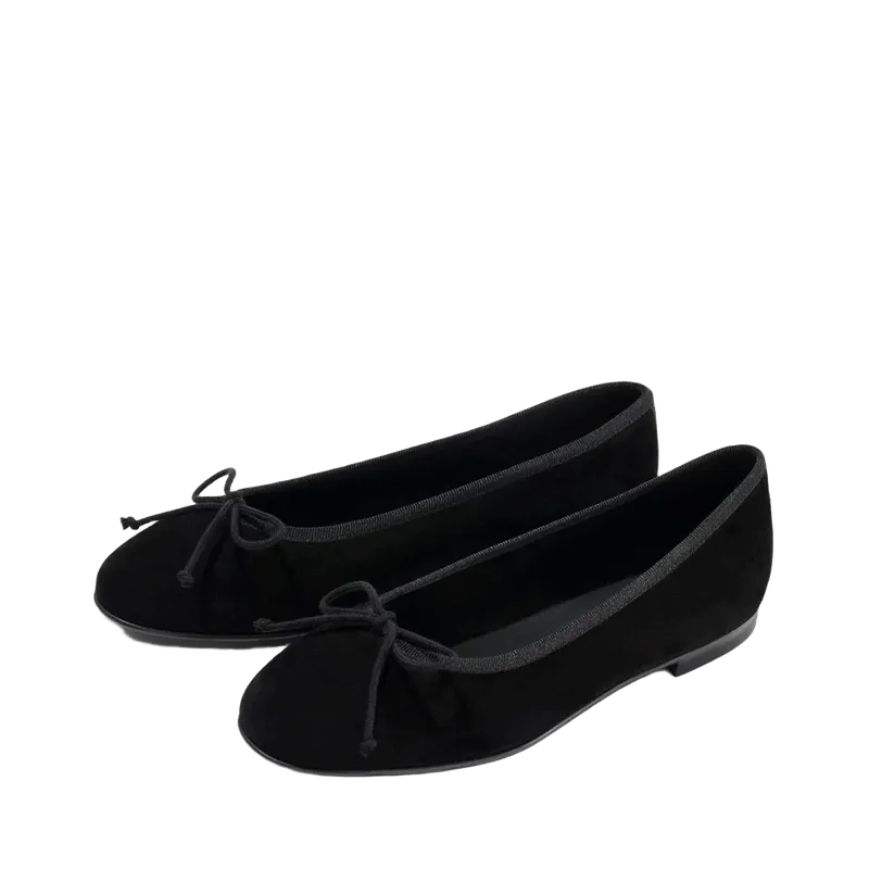 The Demi - Black Suede