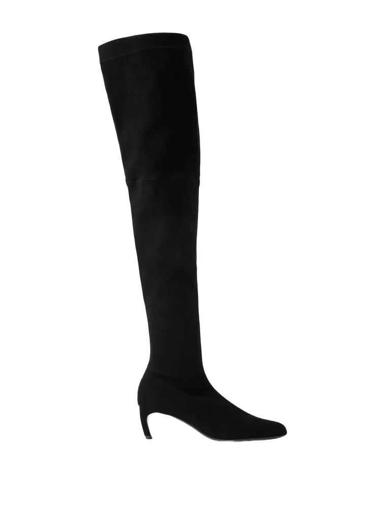 Harlow 55 suede over-the-knee boots