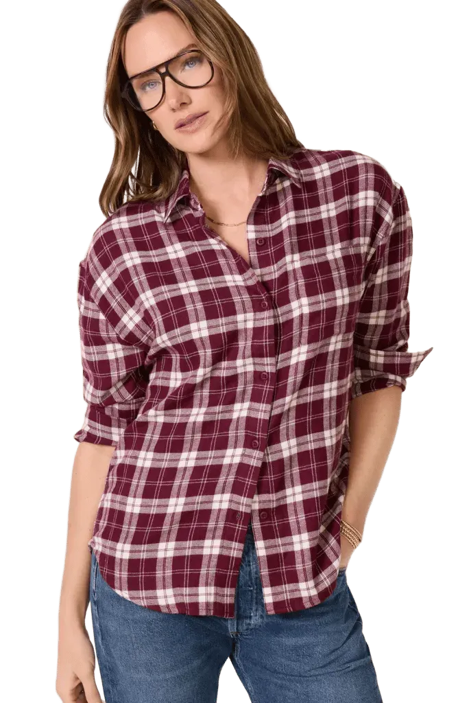 River Plaid Button Down
