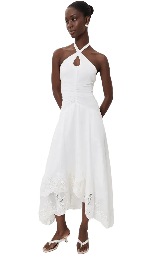Romee Embroidered Maxi Dress