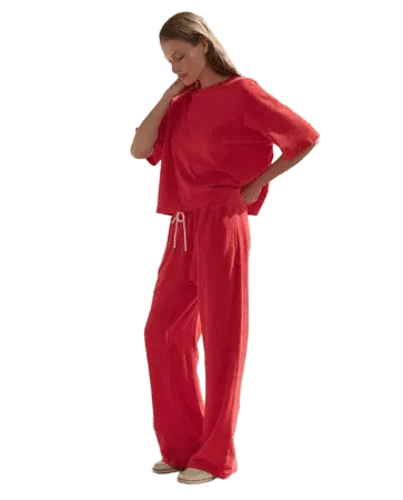 The Micro Terry Horseshoe Sweatpant.