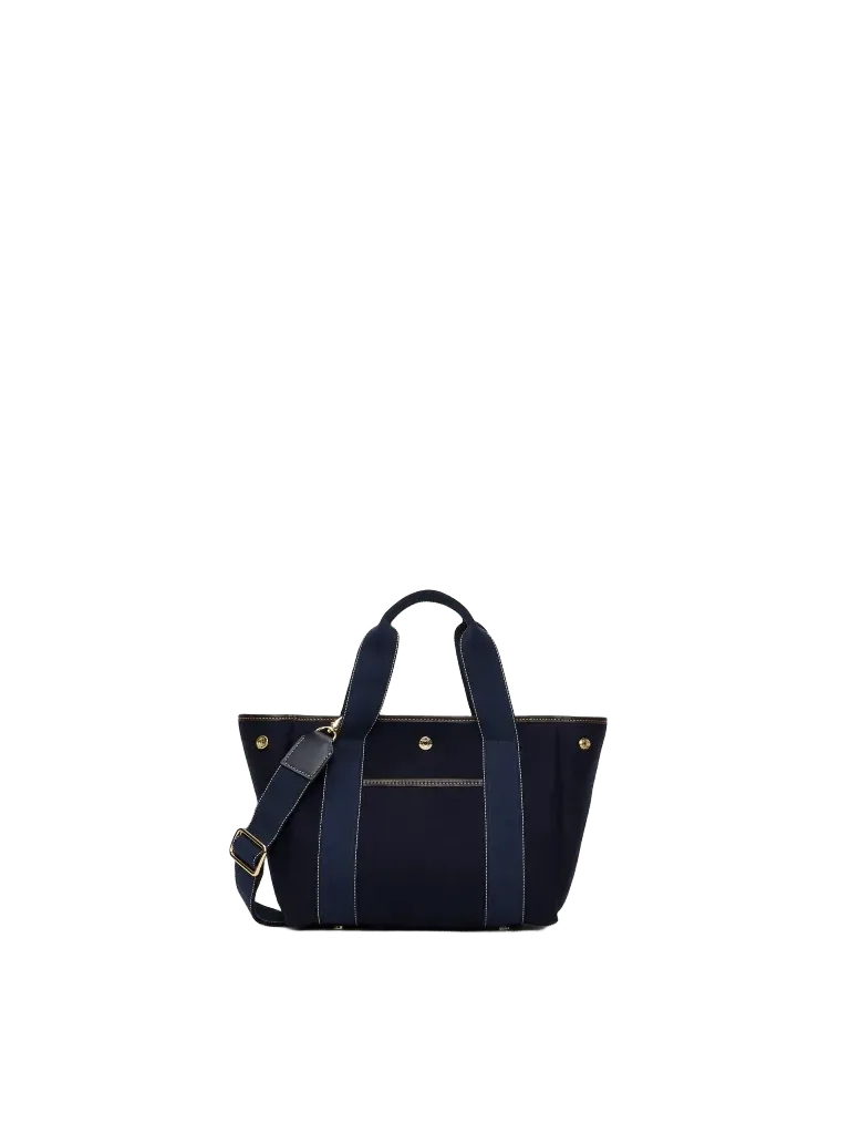 Traversée S Pocket - Mini Sellier Navy Flannel