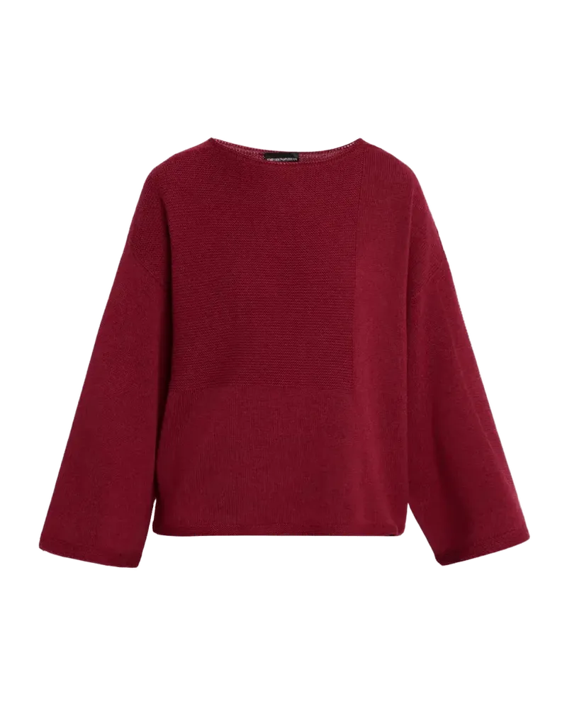 Crewneck Mixed-Stitch Sweater