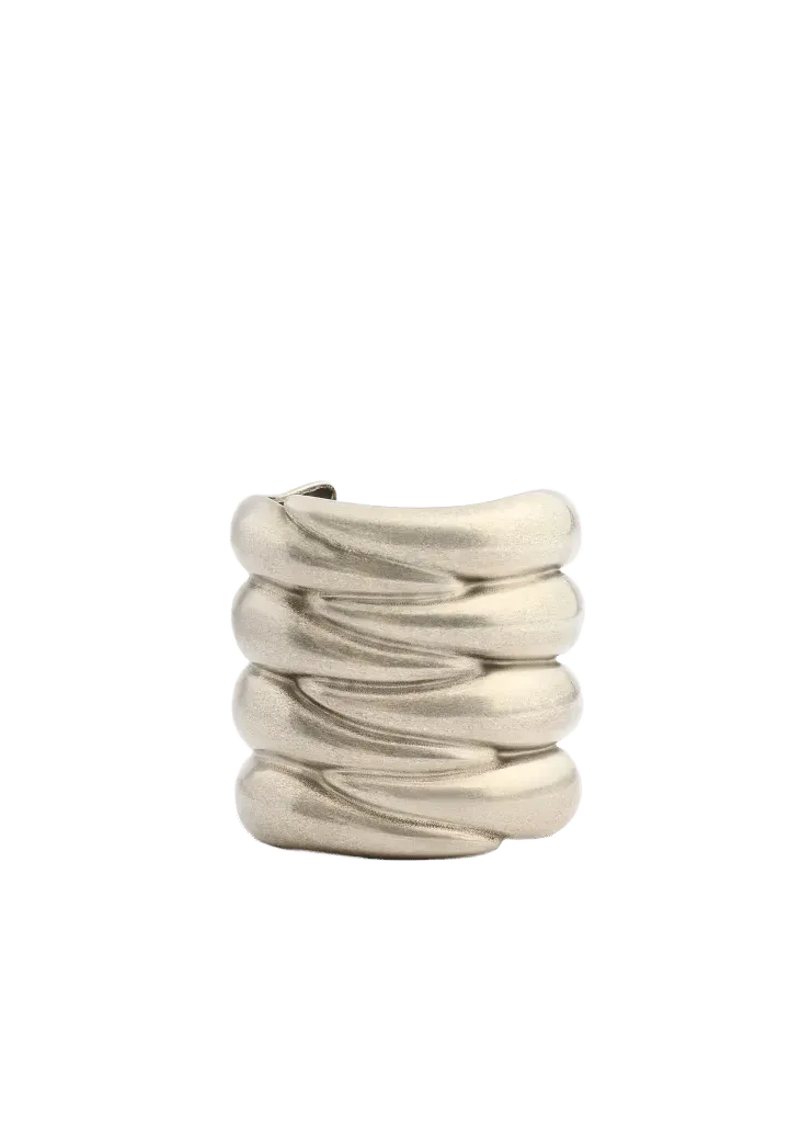 Cyclone Bracelet in Antique Silver
