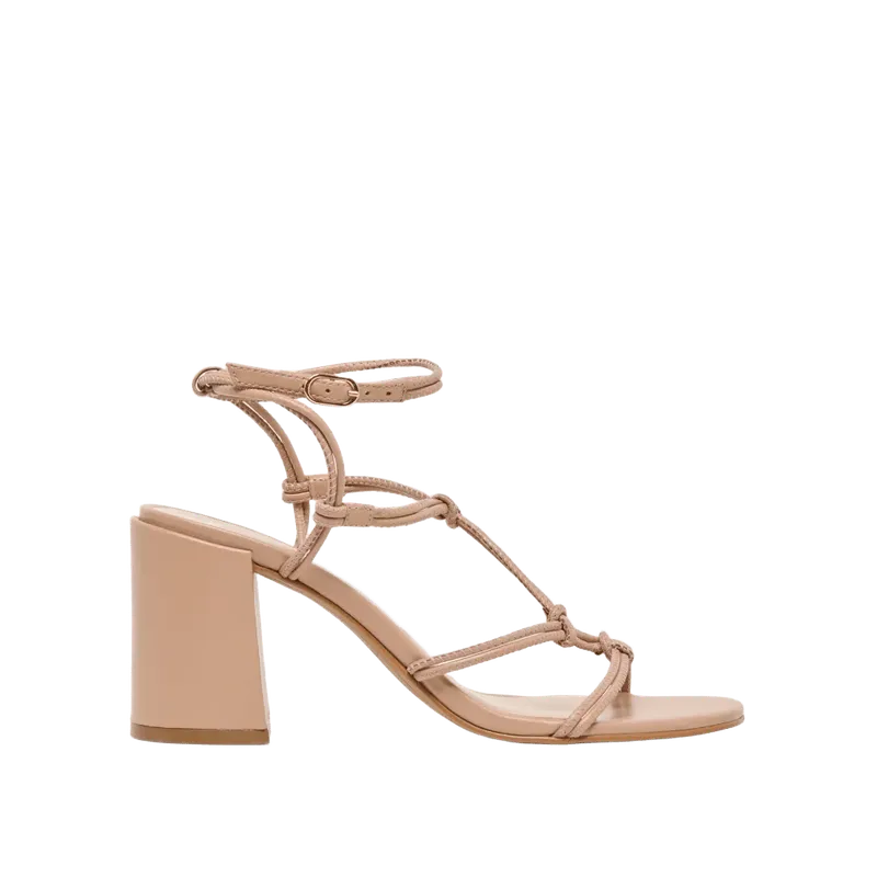 Fizzy Heels Lt Tan Leather
