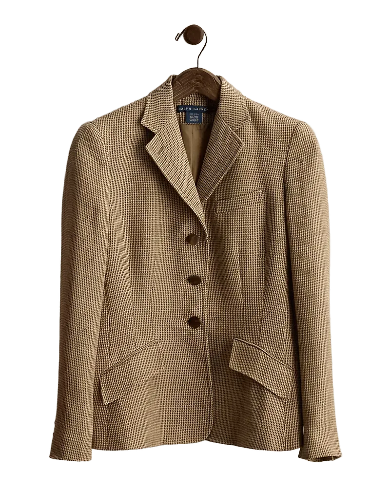 c. 2008 Linen Blazer - Size 4