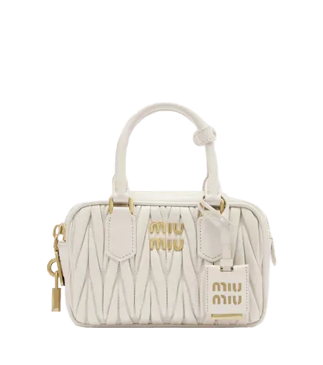 Arcadie Small leather top-handle bag