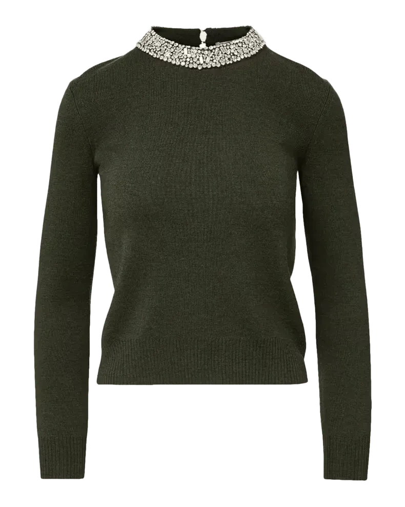 Daro Embellished Wool Sweater