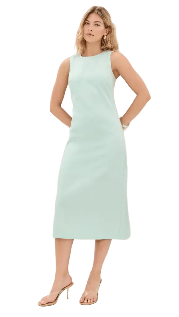 Satin Midi Dress