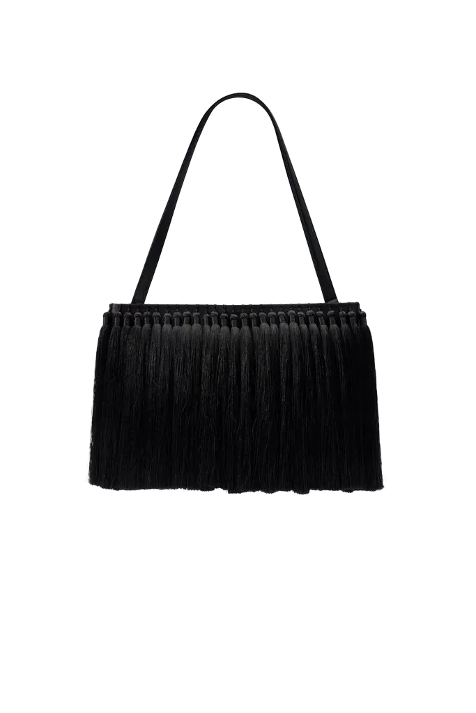Tassel Boxy Clutch