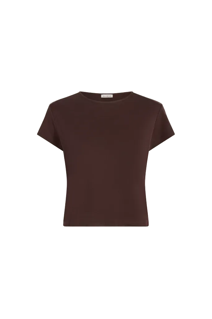 Willa Baby Tee in Cacao