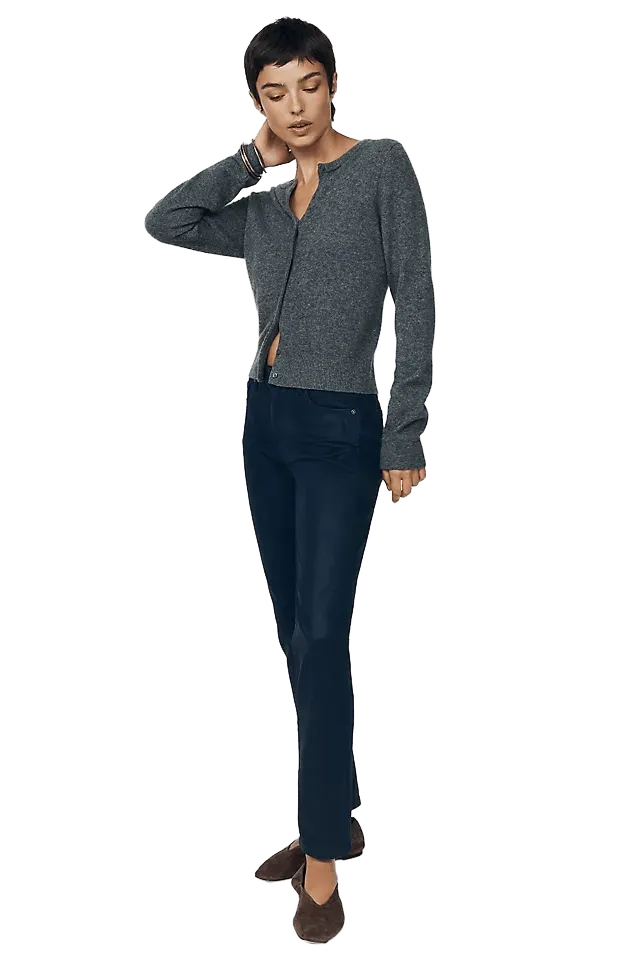AG Mari Mid-Rise Straight-Leg Jeans