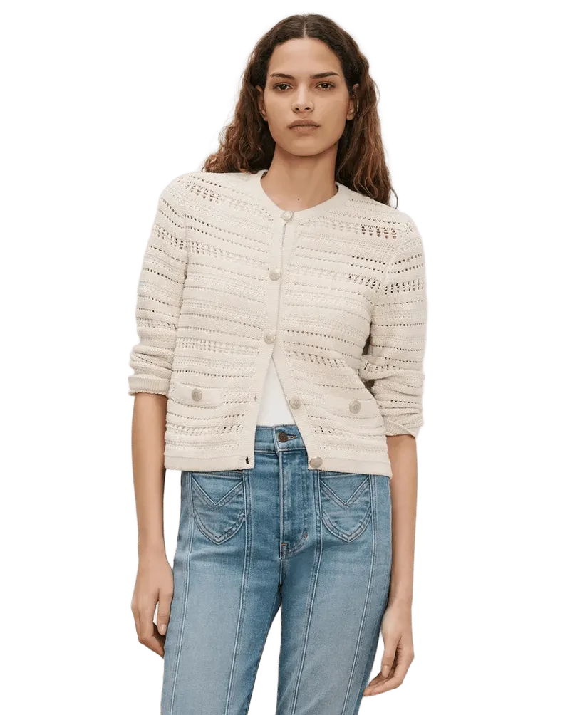 Bellingham Pointelle Cardigan
