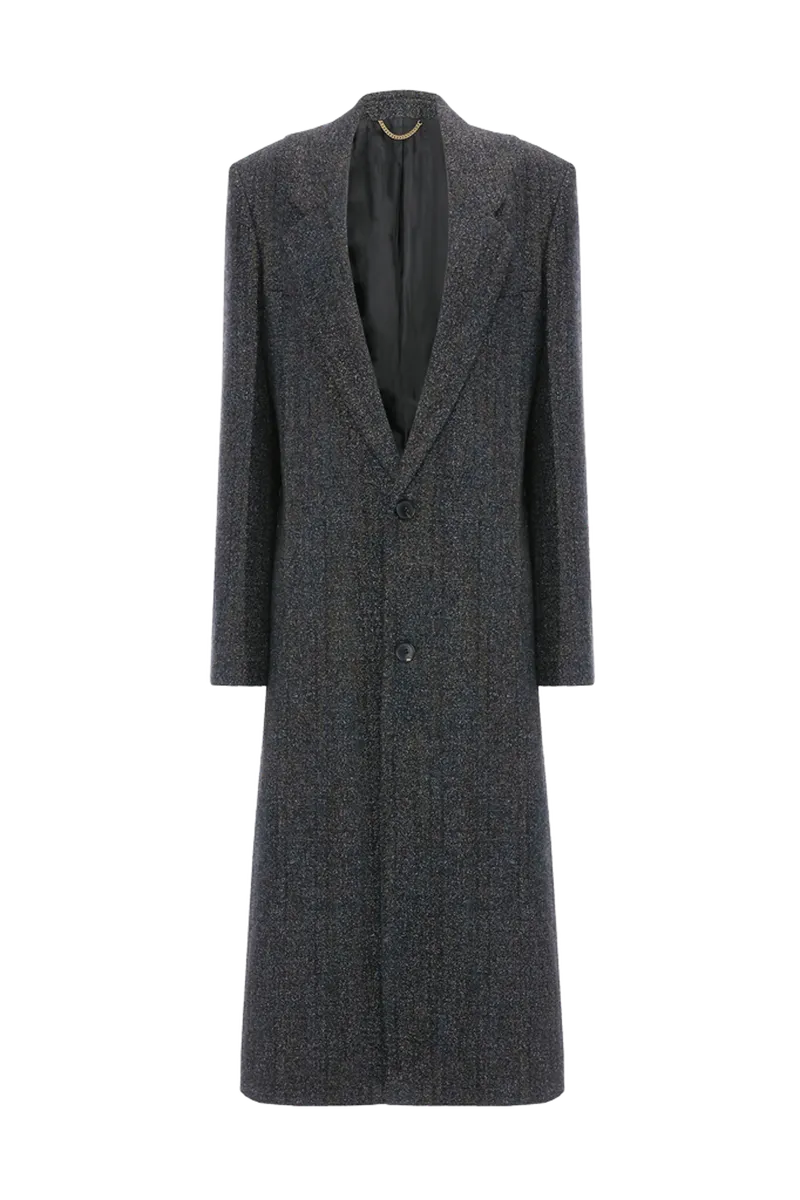 Tailored Coat In Ore Melange