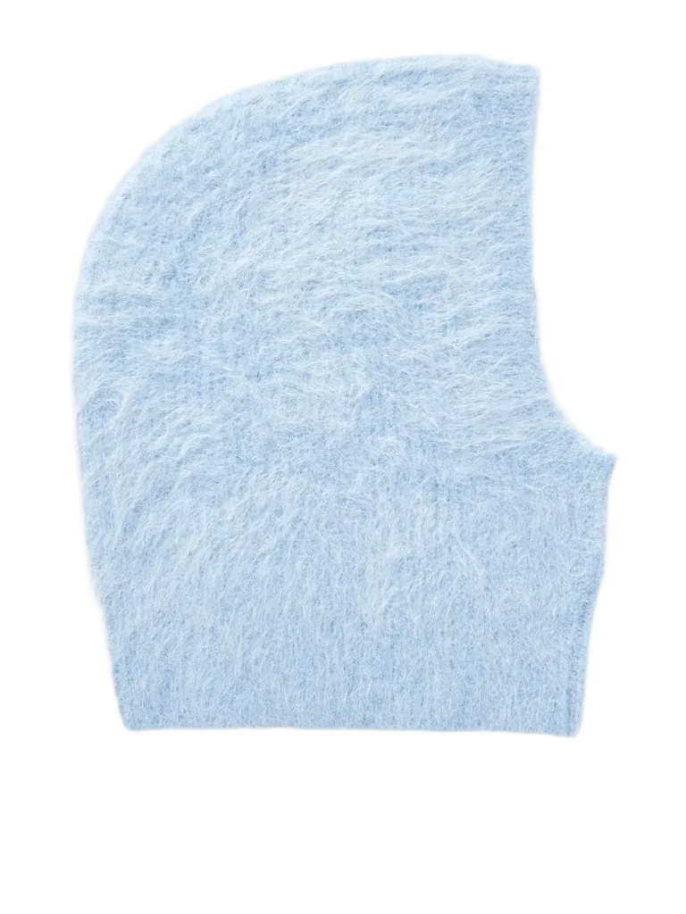Myrull brushed ribbed alpaca-blend balaclava