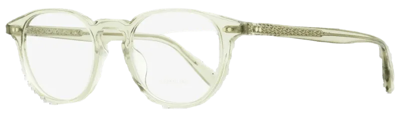 Oliver Peoples OV5062 Acetate Round Frame Eyeglasses — Gray