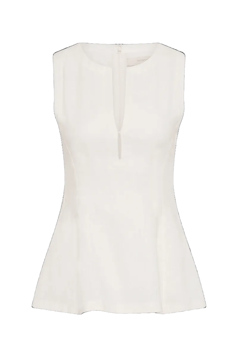 Melia Top White - Final Sale